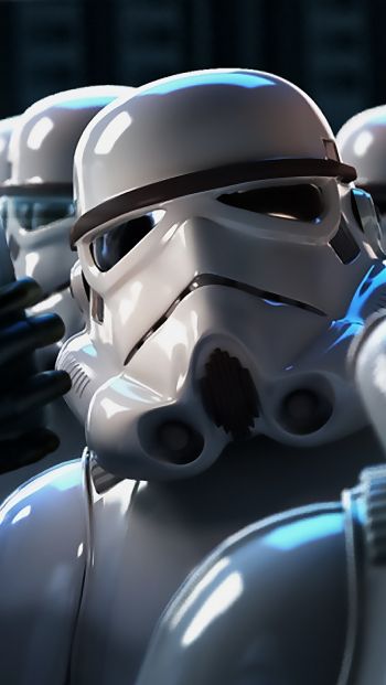 Star Wars, movie, stormtrooper Wallpaper 640x1136