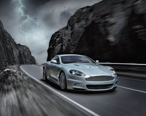 Aston Martin, high speed Wallpaper 1280x1024