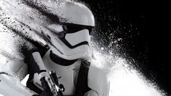 imperial stormtrooper, star wars, black and white Wallpaper 2048x1152