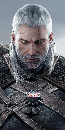 The Witcher, Herald, look Wallpaper 720x1440