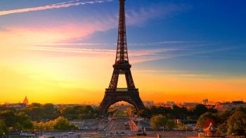 eiffel tower, Paris, France Wallpaper 1280x720