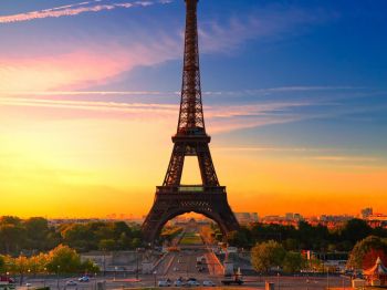 Обои 800x600 Эйфелева башня, Париж, Франция