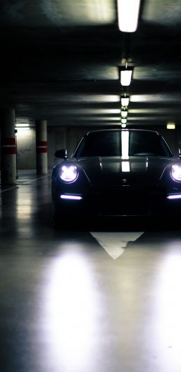 black car Wallpaper 1440x2960