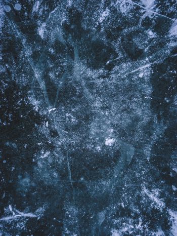 marble, ice, blue Wallpaper 1668x2224