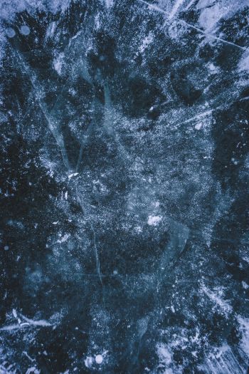 marble, ice, blue Wallpaper 640x960