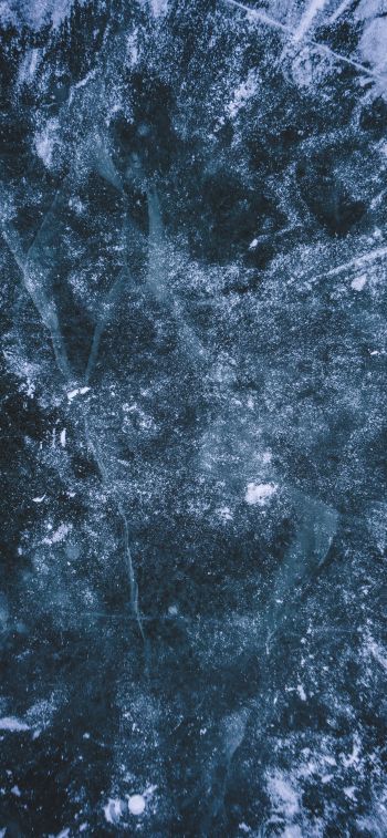 marble, ice, blue Wallpaper 1170x2532