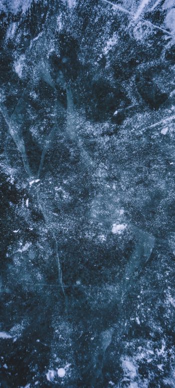 marble, ice, blue Wallpaper 1080x2400