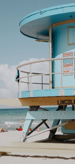 Miami Beach, Florida, USA Wallpaper 1242x2688