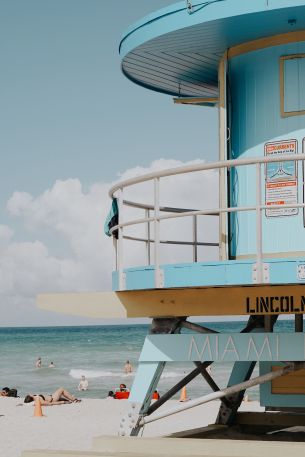 Miami Beach, Florida, USA Wallpaper 640x960