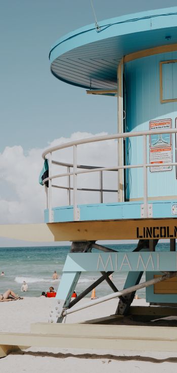 Miami Beach, Florida, USA Wallpaper 1080x2280
