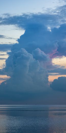 clouds, sea Wallpaper 720x1440