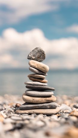 stone balance Wallpaper 640x1136