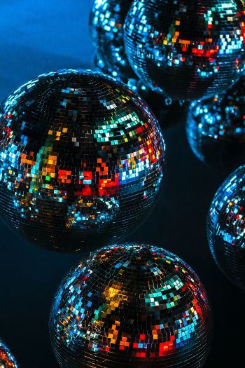disco ball, sphere Wallpaper 640x960