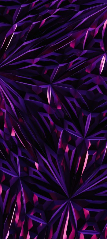 abstraction, computer graphics Wallpaper 1440x3200
