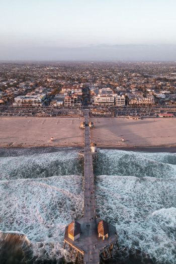 Newport Beach, California, USA Wallpaper 640x960