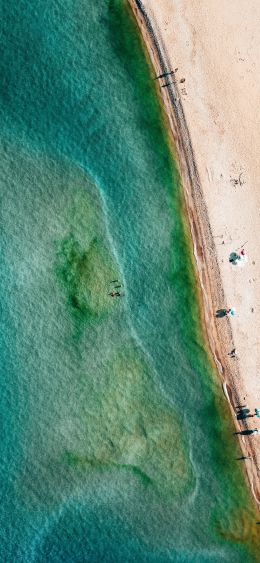 sea coast, sea Wallpaper 1080x2340