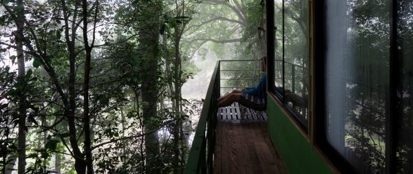 Costa Rica, tree house Wallpaper 2560x1080