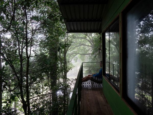 Обои 800x600 Коста-Рика, домик на дереве