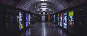 London, Great Britain, subway gg Wallpaper 2560x1080