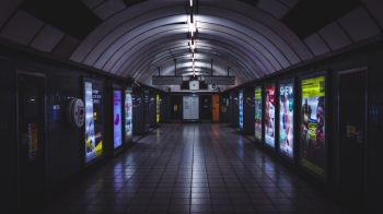 London, Great Britain, subway gg Wallpaper 1600x900