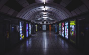 London, Great Britain, subway gg Wallpaper 2560x1600
