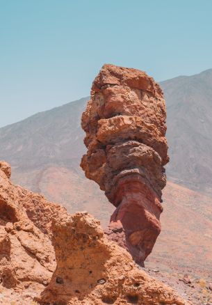 Teide, Spain Wallpaper 1640x2360