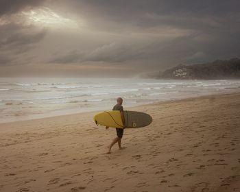 surfer, before the storm Wallpaper 1280x1024