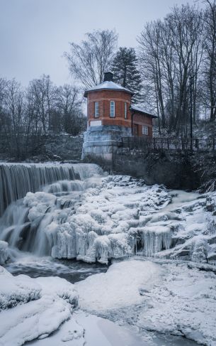 Vanhankaupunginkoski, Helsinki, Finland Wallpaper 1752x2800