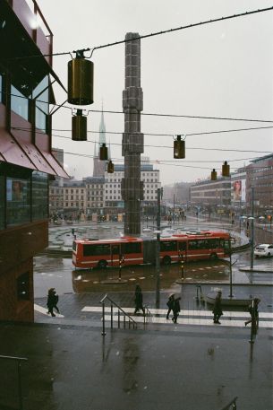 Sergels torg, Stockholm, Sweden Wallpaper 640x960