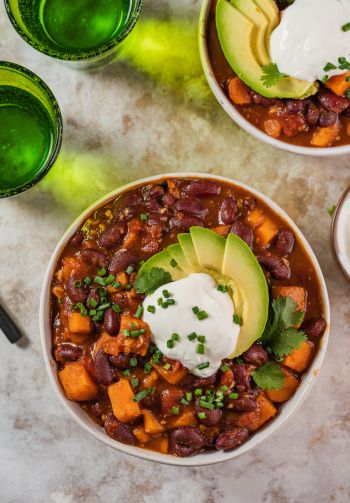 chili with beans Wallpaper 1640x2360