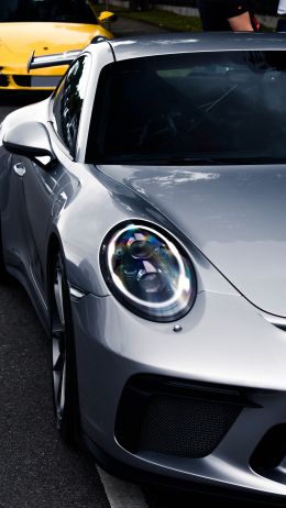 Обои 2160x3840 Porsche 911 GT3, спортивная машина