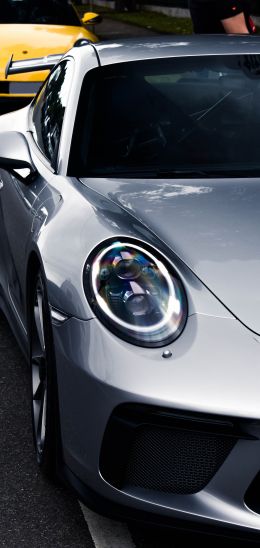 Обои 1080x2280 Porsche 911 GT3, спортивная машина