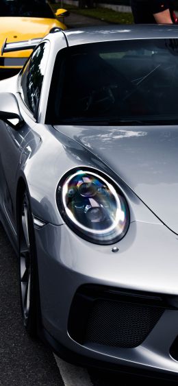 Обои 1080x2340 Porsche 911 GT3, спортивная машина