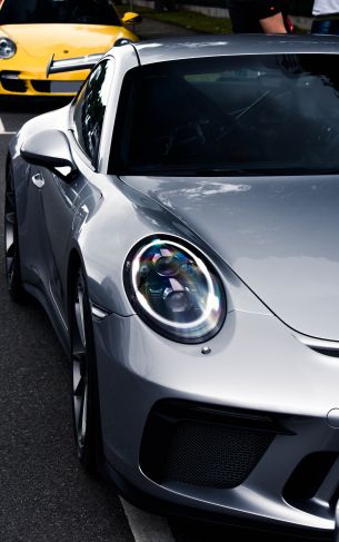 Porsche 911 GT3, sports car Wallpaper 1752x2800