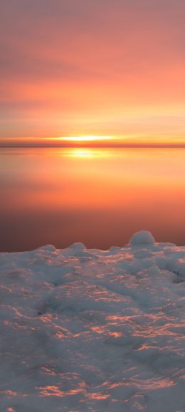 sunset, sea, landscape Wallpaper 1080x2400