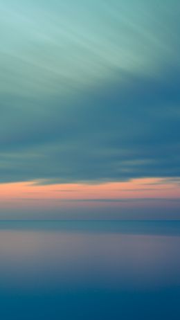 sea, sky, blue Wallpaper 1080x1920