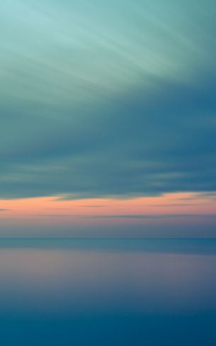 sea, sky, blue Wallpaper 800x1280