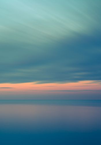sea, sky, blue Wallpaper 1668x2388