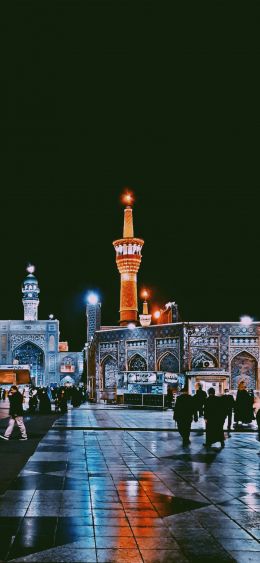 Mashhad, province of Razavi-Khorasan, Iran Wallpaper 1080x2340
