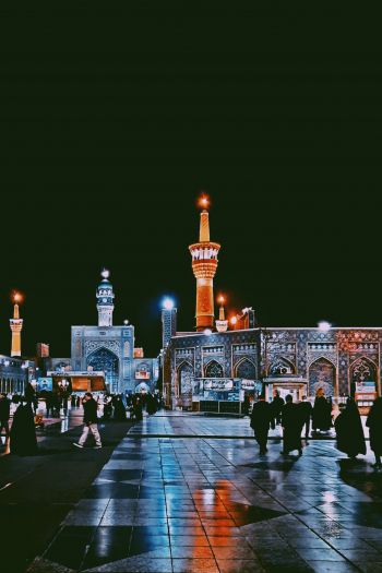 Mashhad, province of Razavi-Khorasan, Iran Wallpaper 640x960