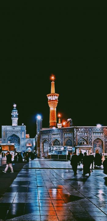 Mashhad, province of Razavi-Khorasan, Iran Wallpaper 1080x2220