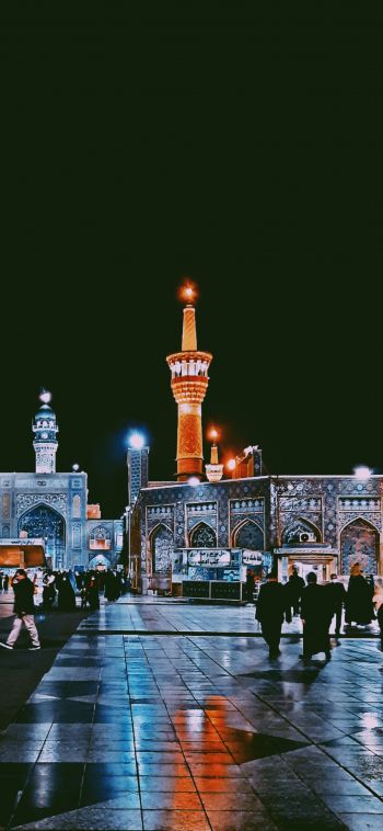 Mashhad, province of Razavi-Khorasan, Iran Wallpaper 1080x2340