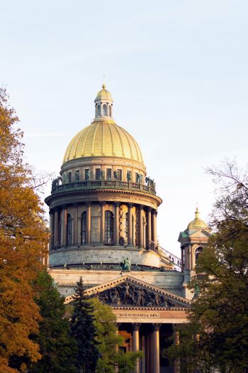 Обои 640x960 Сенатская площадь, Saint Petersburg, Russia