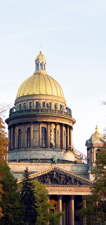 Обои 1080x2280 Сенатская площадь, Saint Petersburg, Russia