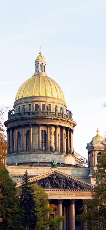 Senate Square, Saint Petersburg, Russia Wallpaper 1080x2340