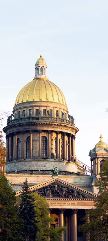 Senate Square, Saint Petersburg, Russia Wallpaper 1080x2400