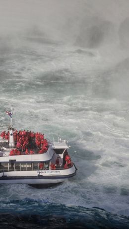 Falls View, Niagara Falls, Ontario, Canada Wallpaper 640x1136