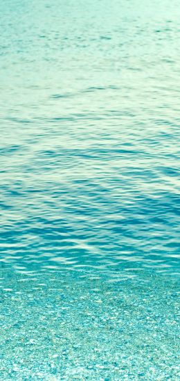 sea, water, blue Wallpaper 1080x2280