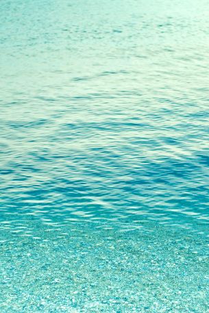 sea, water, blue Wallpaper 640x960