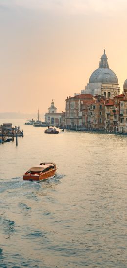 Обои 1080x2280 столичный город Венеция, Италия
